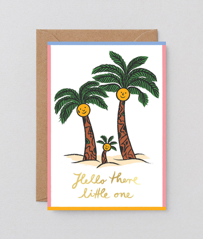 Hello There Little One New Baby Card