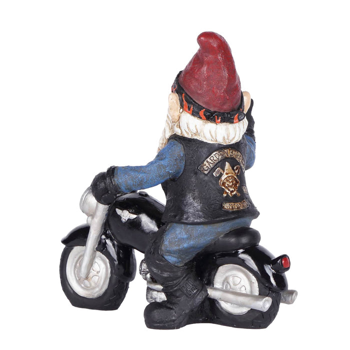 Hi-Line Exclusive - Peace Biker Gnome HI-LINE GIFT LTD.