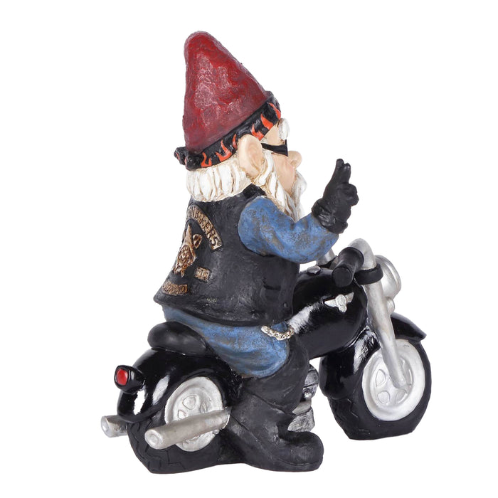 Hi-Line Exclusive - Peace Biker Gnome HI-LINE GIFT LTD.