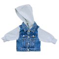 Hooded Jean Jacket