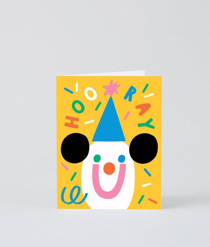 Hooray Confetti Kids Celebration Card