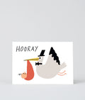 Hooray Stalk New Baby Card