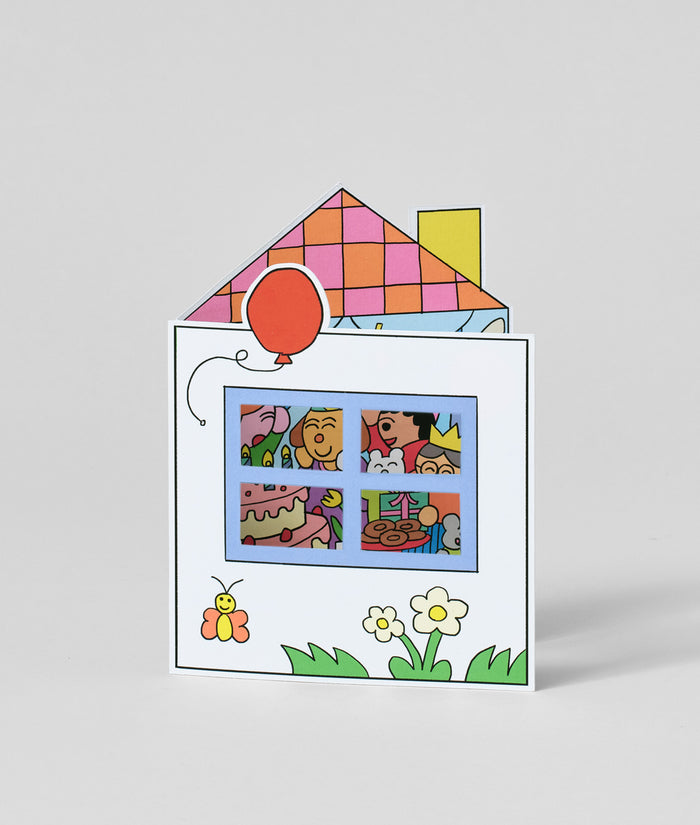 House Party Kids Birthday Card