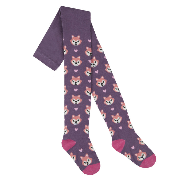 i2i Girls Cotton Rich Design Tights 2-8 Years (46B382) - Kidswholesale.co.uk