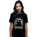 Shirts T-Shirts, Unisex / Small / Black Indecisive Cat