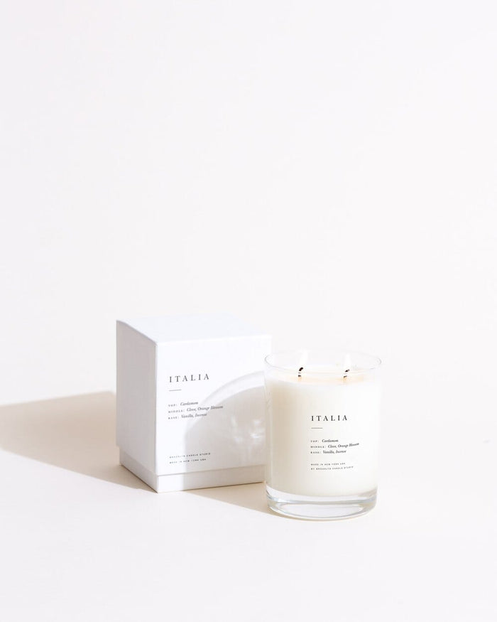 Italia Classic 2-Wick Candle Escapist Collection Brooklyn Candle Studio