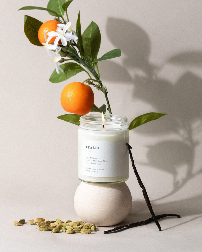 Italia Jar Candle Minimalist Brooklyn Candle Studio