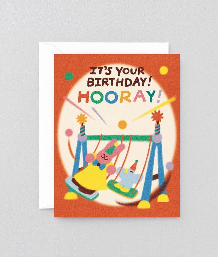 It's Your Birthday Hooray! Kids Card