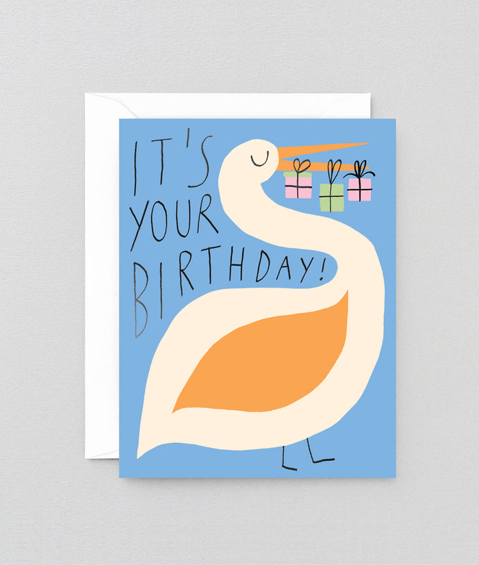 It's Your Birthday Stork Kids Card
