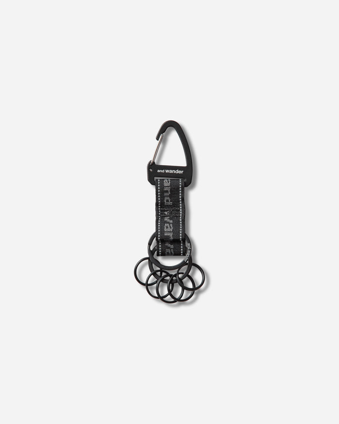 and wander 173 Key Hook Black Small Accessories Keychains 5745987257 010