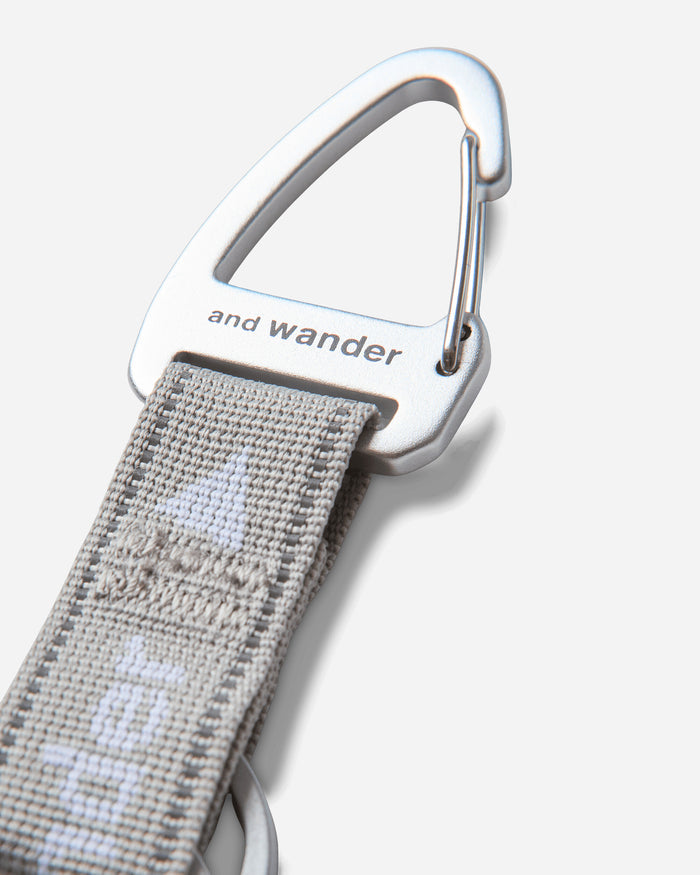 and wander 173 Key Hook L Gray Small Accessories Keychains 5745987257 021