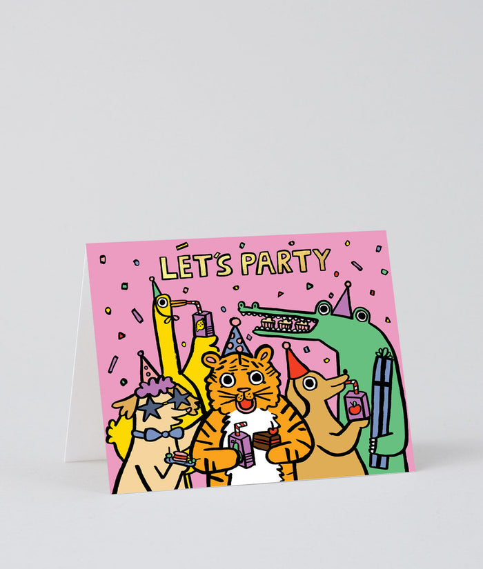 Kid's Party Kids Birthday Card
