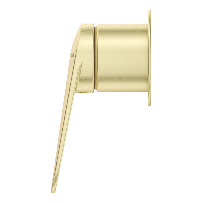 Lantra French Gold Shower Mixer - Round Plate - Trim Kit Only