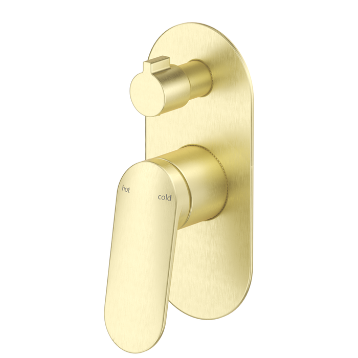Lantra French Gold Shower Mixer Diverter - 1P - Trim Kit Only