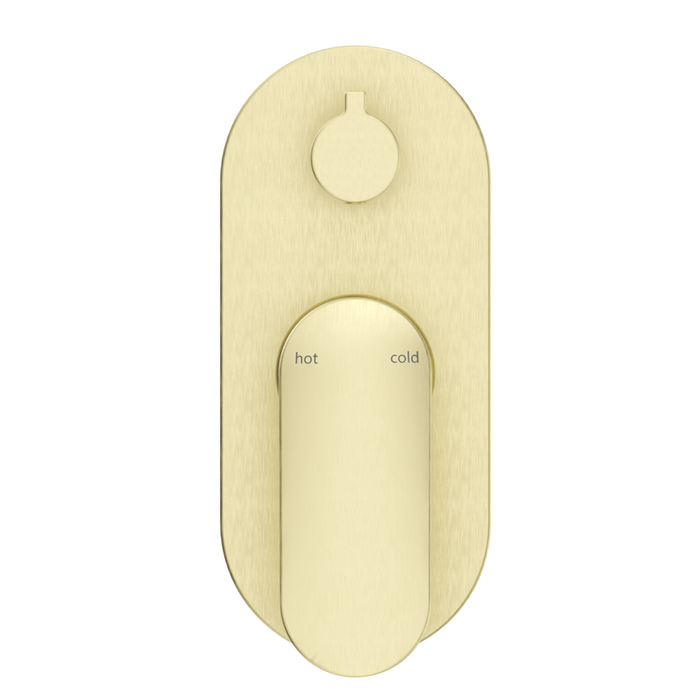 Lantra French Gold Shower Mixer Diverter - 1P - Trim Kit Only
