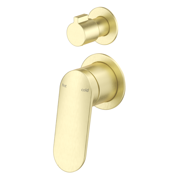 Lantra French Gold Shower Mixer Diverter - 2P - Trim Kit Only