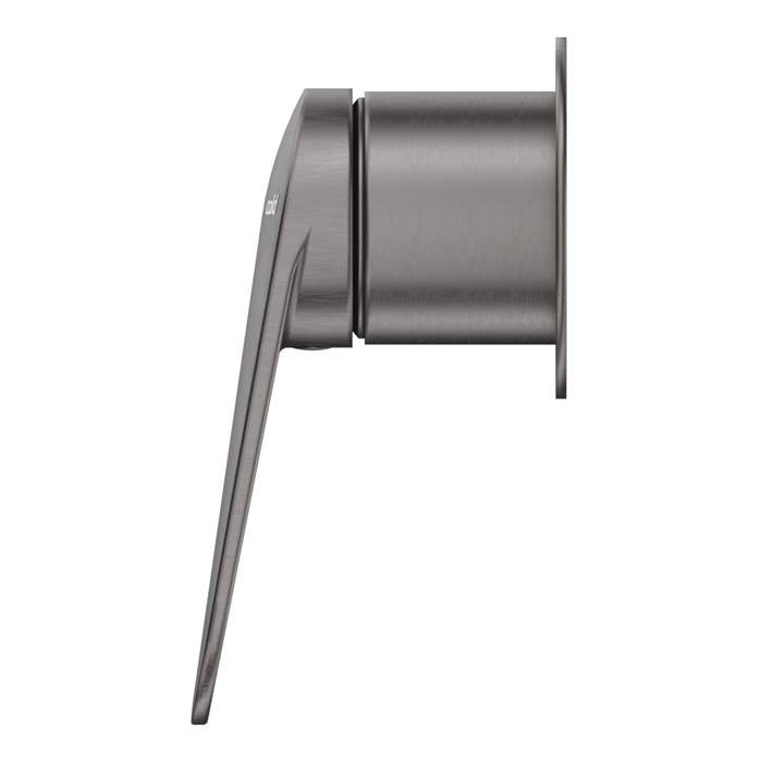 Lantra Gun Metal Shower Mixer - Round Plate - Trim Kit Only