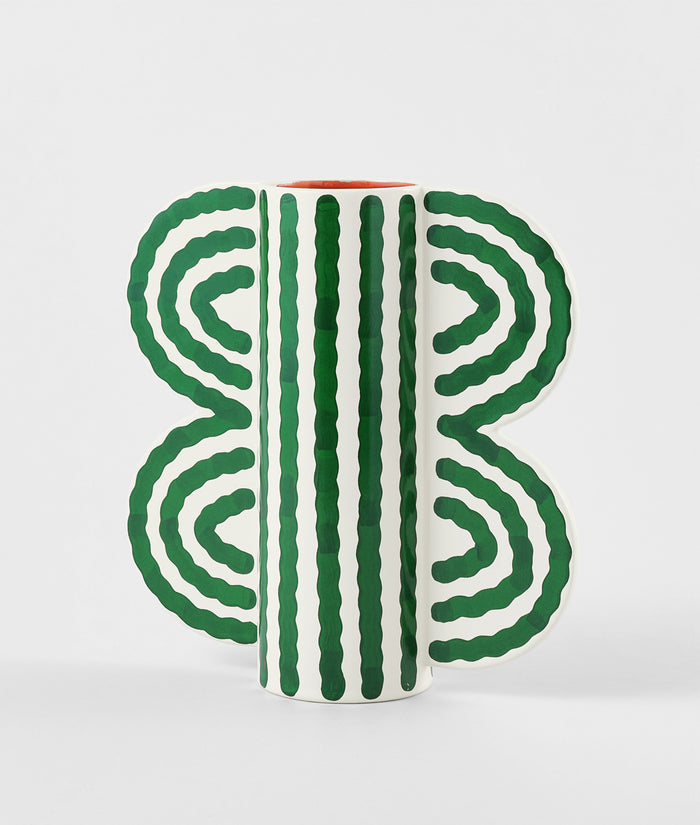 Large Butterfly Vase BLUE