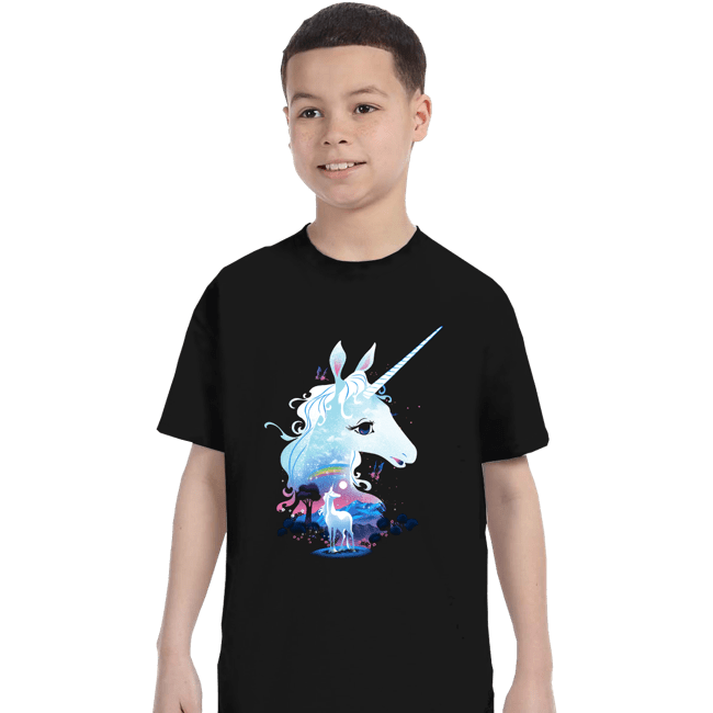 Secret_Shirts T-Shirts, Youth / XS / Black Last Unicorn.