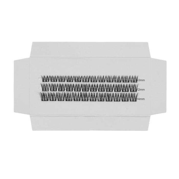 Le Luxe Lash Neutrals Barely There Clusters 36pc - Natural Volume out of packaging