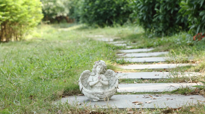 Little Angels Praying Statue - Set of 2 HI-LINE GIFT LTD.