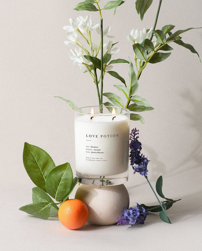 Love Potion Classic 2-Wick Candle Escapist Collection Brooklyn Candle Studio