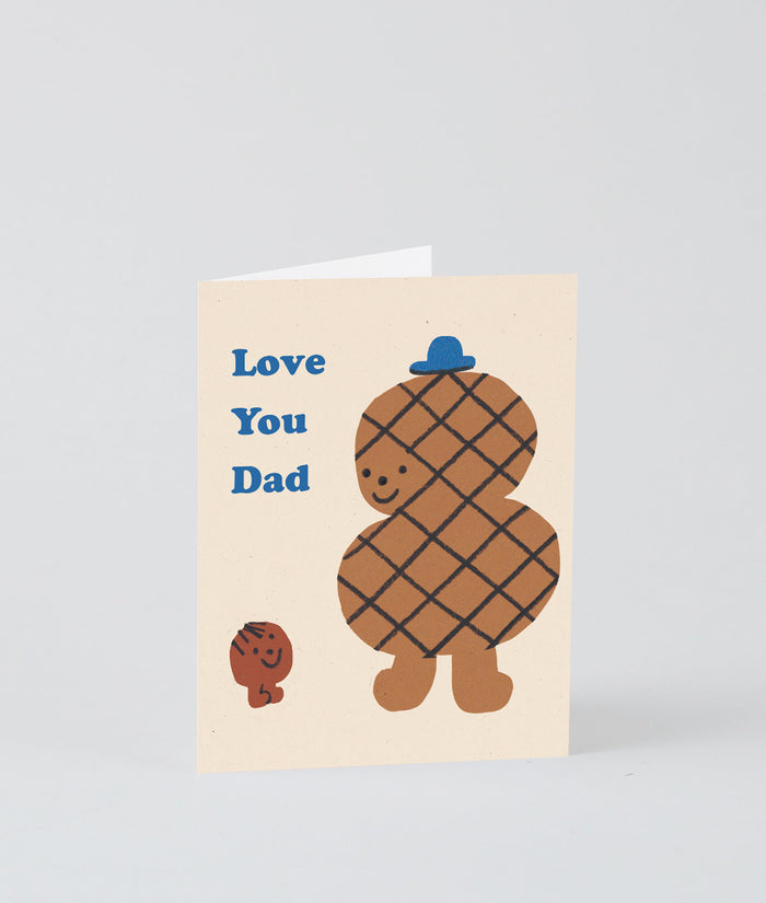 Love You Dad Kids Card
