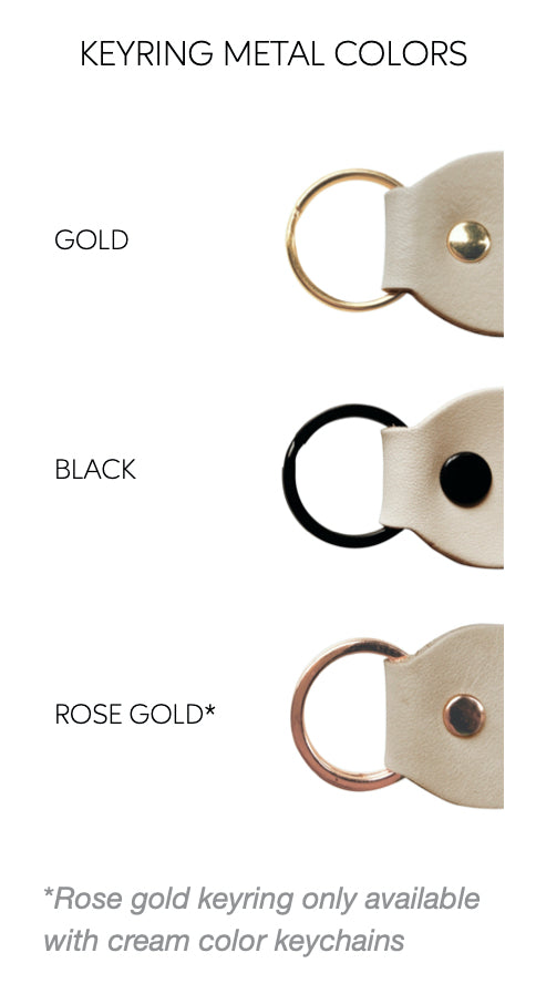"Love You" Script Keychain
