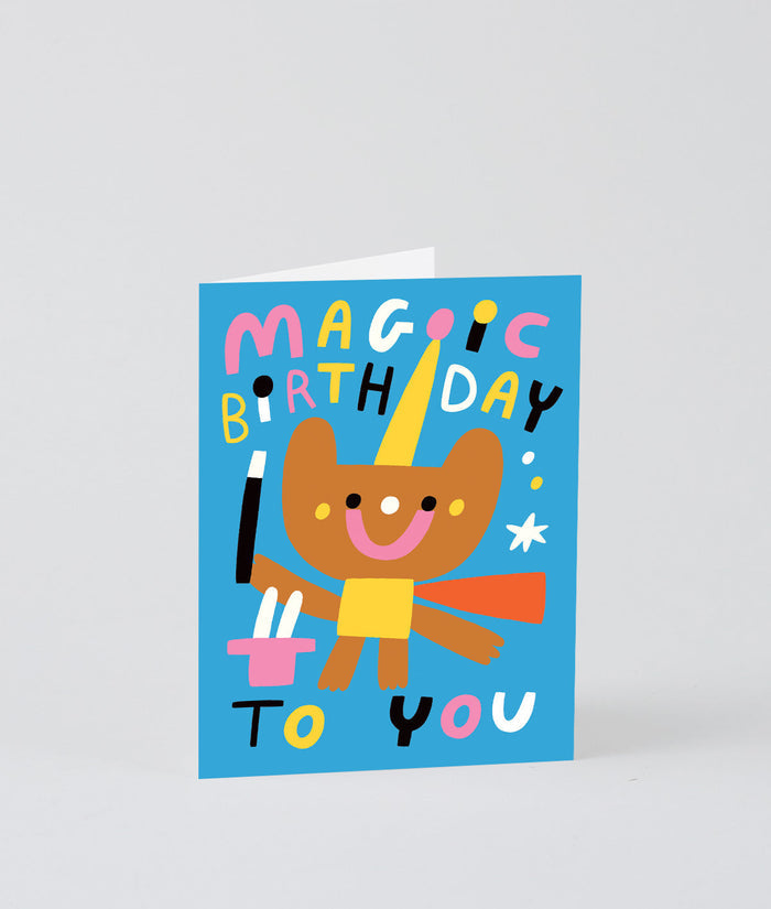 Magic Birthday Kids Card