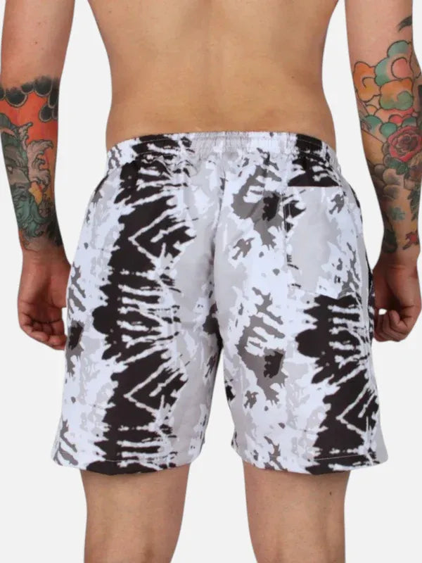 Malla Gotcha Batik Niño Negro Blanco