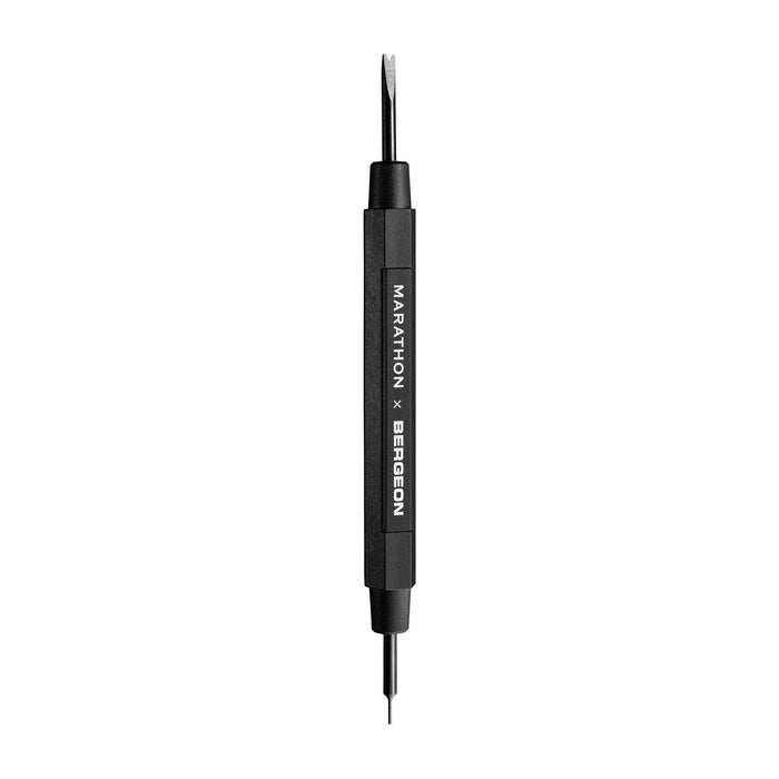 Marathon X Bergeon spring bar tool shown upright with a slim pointed tip