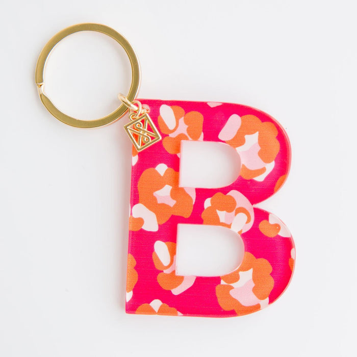 Mary Square Pink Keychain B