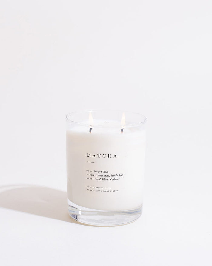 Matcha Classic 2-Wick Candle Escapist Collection Brooklyn Candle Studio