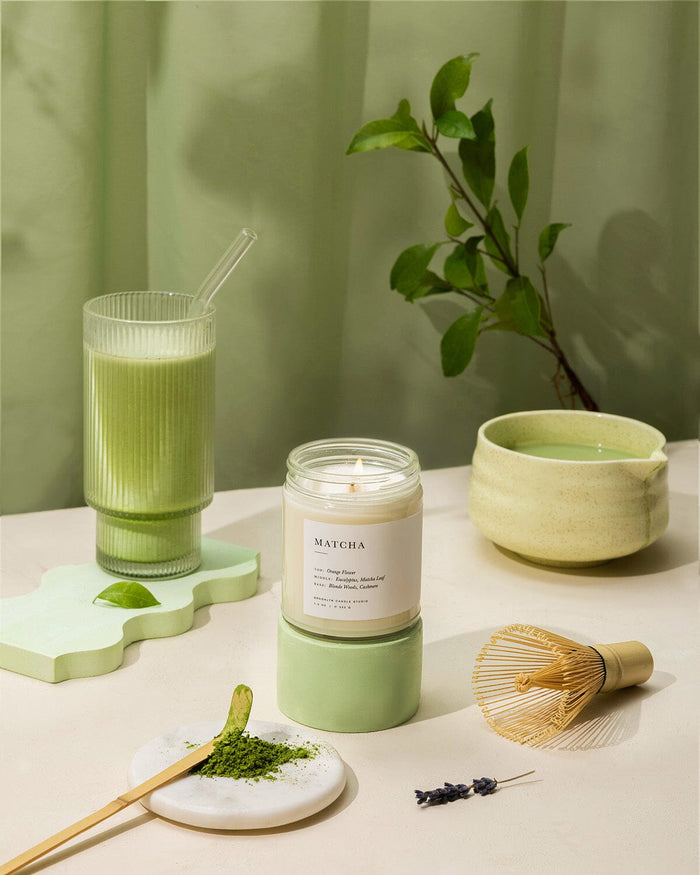 Matcha Jar Candle Minimalist Brooklyn Candle Studio