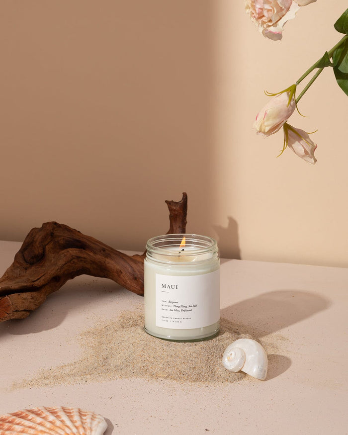 Maui Jar Candle Minimalist Brooklyn Candle Studio