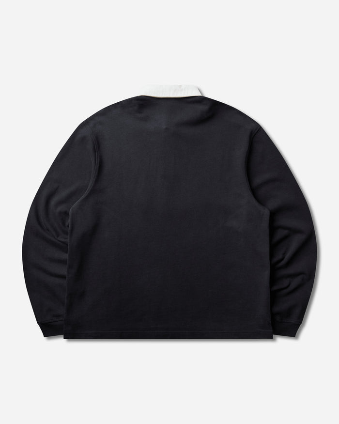 Nike M J Flt Ess Rugby Top Black T-Shirts Longsleeve IM9148-010