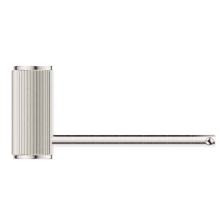 Mica Fluted Brushed Nickel Toilet Paper Holder