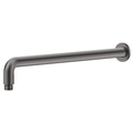 Mica Gun Metal Wall Shower Arm - 450mm - Curved