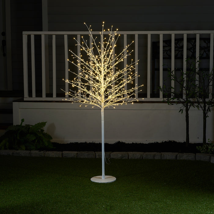 Micro Dot White and  Black LED Tree HI-LINE GIFT LTD.