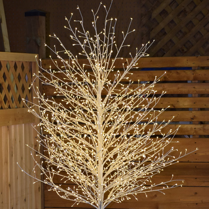 Micro Dot White and  Black LED Tree HI-LINE GIFT LTD.