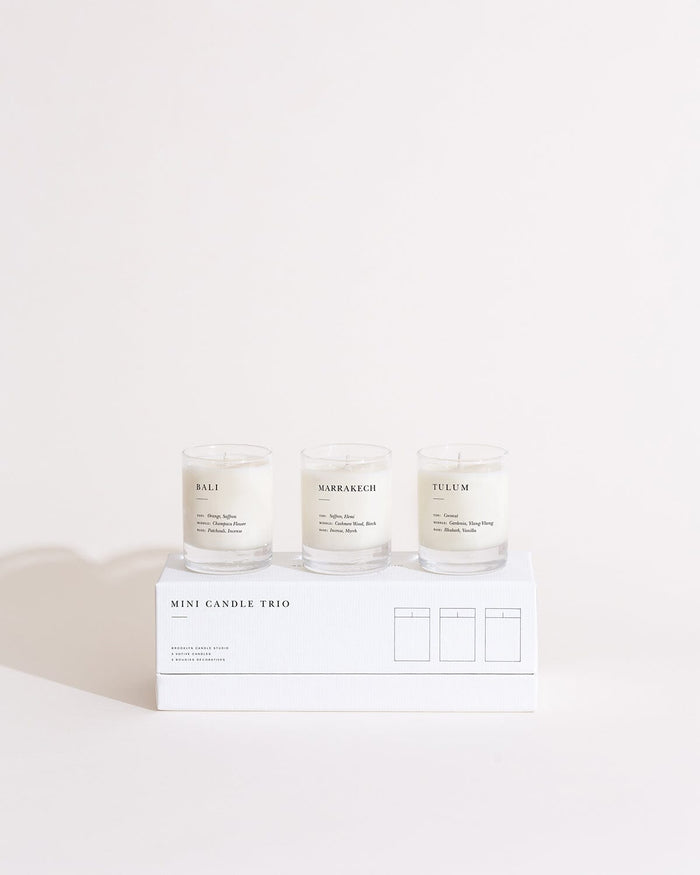 Mini Candle Gift Set Gift Sets Brooklyn Candle Studio