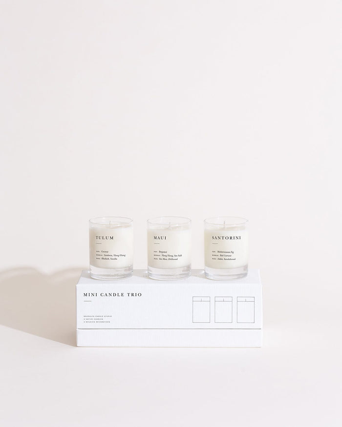Mini Candle Gift Set Gift Sets Brooklyn Candle Studio