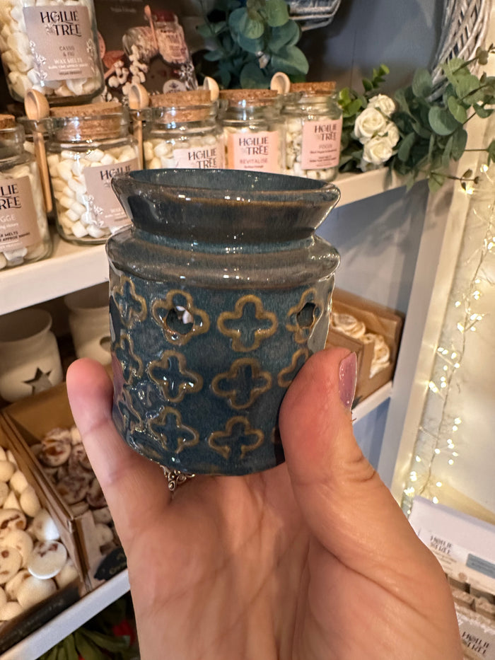 Mini Oil Wax Burner ~ Assorted Colours