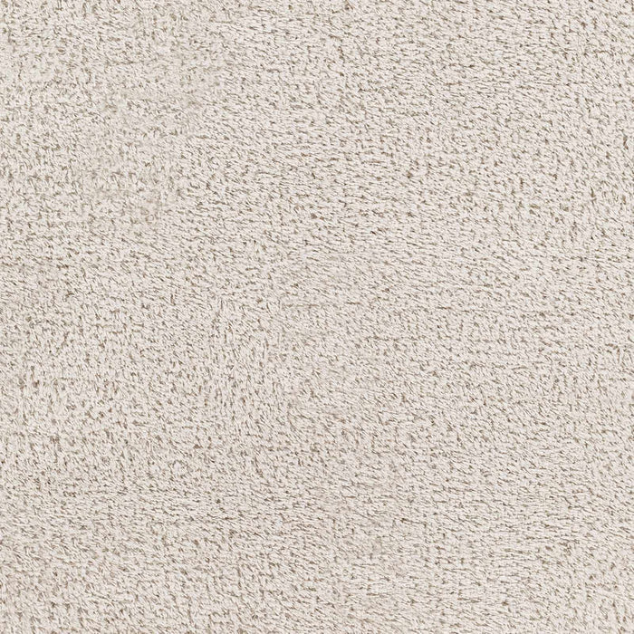 Modern Solid Beige Plush Pile Area Rug - The Rug Decor
