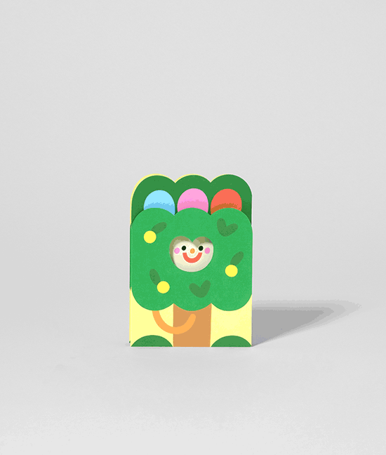Monkey Surprise Kids Fold Out Birthday Card