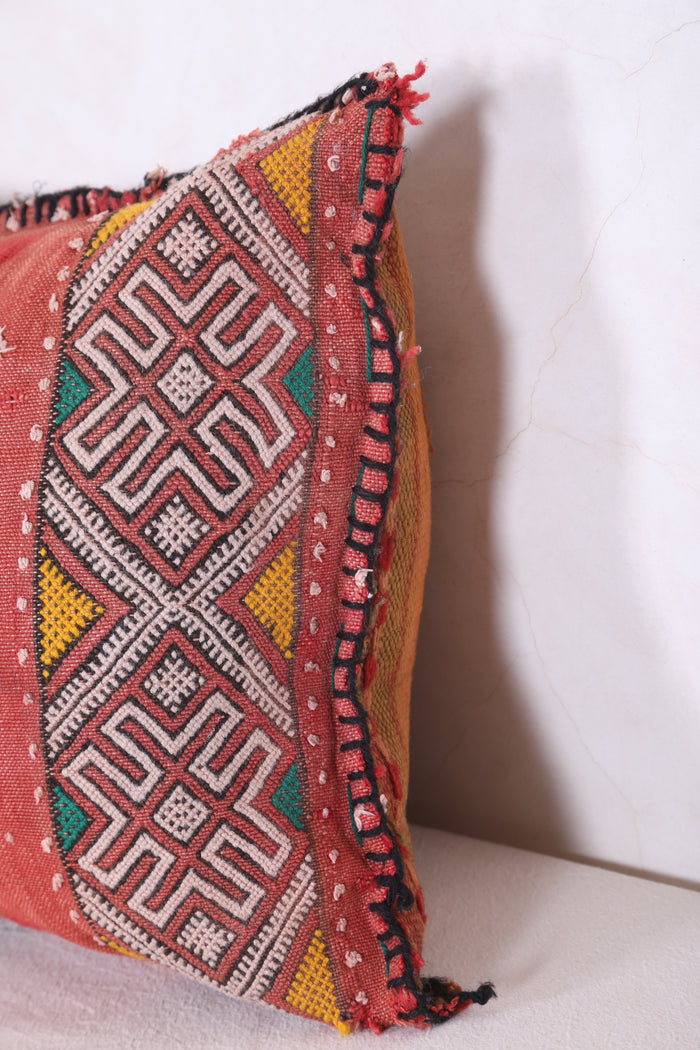 Moroccan Kilim Pillow 15.7 INCHES X 21.2 INCHES