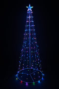 Multi-Function Timed Led Tree - 252 RGB LEDs HI-LINE GIFT LTD.