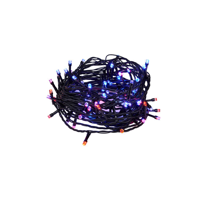 Multi-Function Timed String RGB Lights - 100 HI-LINE GIFT LTD.