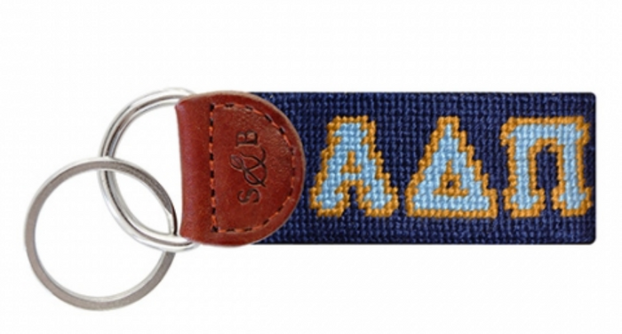 Needlepoint Key Fob - Alpha Delta Pi