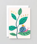 New Baby Snails Greeting Card